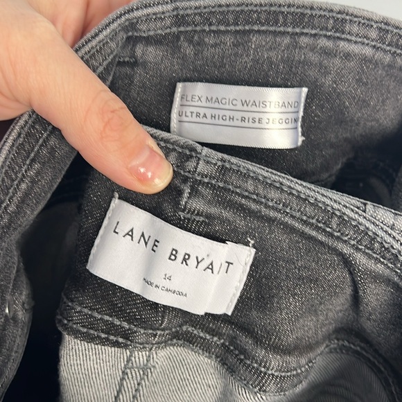 Lane Bryant Ultra high rise fly flex magic waistband jegging plus size 14 - Picture 7 of 8